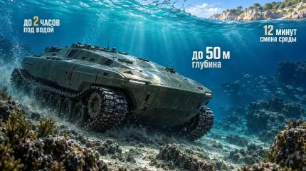 В Китае предложили бронемашину с подводным модулем на два часа