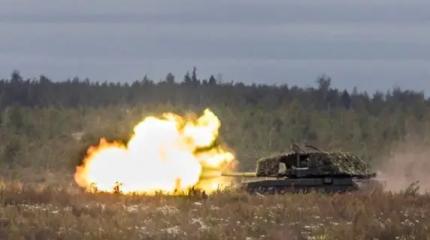 Т-72Б3М и самоходки 2С43 "Мальва" впервые показали на учениях Росгвардии