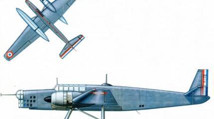Опытный поплавковый бомбардировщик-торпедоносец SNCAC NC.410. Франция Опытный поплавковый бомбардировщик-торпедоносец SNCAC NC.410. Франция