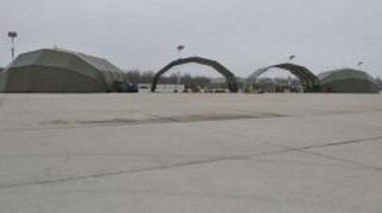 Обновления на авиабазе в Шяуляе Обновления на авиабазе в Шяуляе