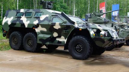 Новые броневики «Булат» заинтересовали военных Новые броневики «Булат» заинтересовали военных
