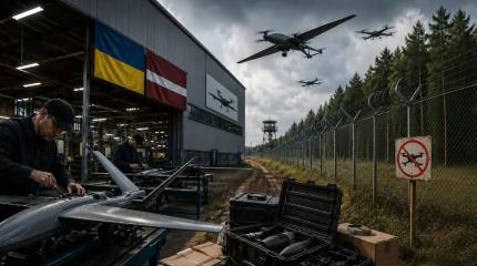 Украина планирует разместить производство дронов у границы с Россией