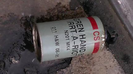 Дымовые гранаты с раздражающим газом «CS» Дымовые гранаты с раздражающим газом «CS»