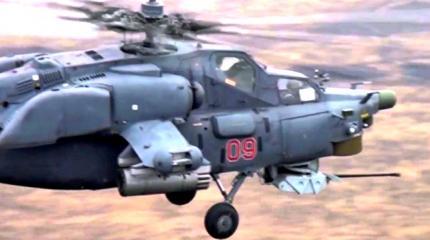 Российские вертолеты огненным шквалом отбрасывают ИГИЛ под Пальмирой Российские вертолеты огненным шквалом отбрасывают ИГИЛ под Пальмирой