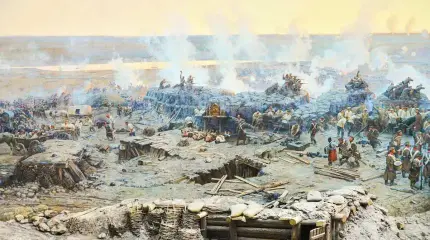 Первая оборона Севастополя и панорама Франца Рубо