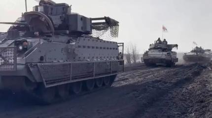 В ВСУ не хватает динамической защиты BRAT для БМП Bradley В ВСУ не хватает динамической защиты BRAT для БМП Bradley