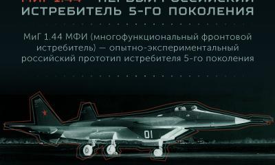 «Изделие 1.44»: МиГ-МФИ — самый секретный конкурент американского «Раптора» «Изделие 1.44»: МиГ-МФИ — самый секретный конкурент американского «Раптора»