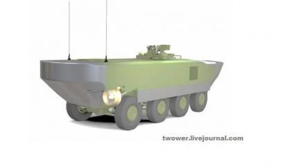 КАМАЗ разработал боевую колесную машину для морской пехоты КАМАЗ разработал боевую колесную машину для морской пехоты