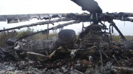 ВСУ взорвали собственный вертолет, чтобы скрыть хищение боеприпасов