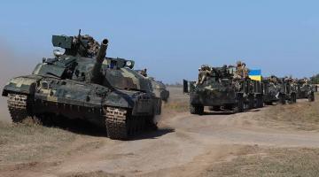 Украинский танк Т-64БМ "Булат" вновь подтвердил свою взрывоопасность