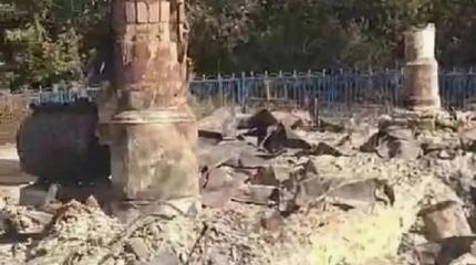 Нацистская Украина уничтожила сотни храмов и объектов культурного наследия