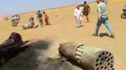 Появились первые видео с места крушения российского Ми-8 в Сирии Появились первые видео с места крушения российского Ми-8 в Сирии