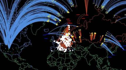 В США наглядно показали ядерную войну с Россией