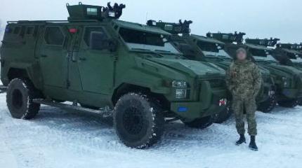 Украинская армия получила новую партию бронемашин КрАЗ "Спартан" Украинская армия получила новую партию бронемашин КрАЗ "Спартан"