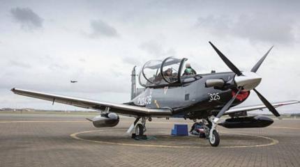 ВВС Британии приняли первые Texan II