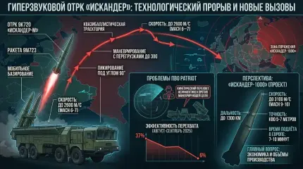 Модернизация «Искандера-М»: как гиперзвук и «Искандер-1000» меняют баланс сил