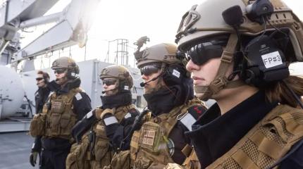 Тень на погонах финских солдат