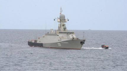 В Каспийском море прошли военно-морские учения по отработке действий в условиях применения ОМП В Каспийском море прошли военно-морские учения по отработке действий в условиях применения ОМП