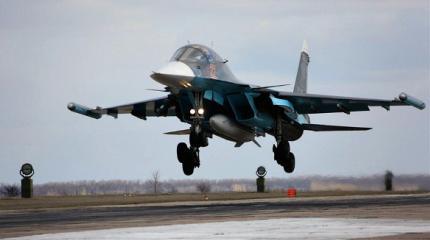 Пусть НАТО трепещет: наши Су-34 летят Пусть НАТО трепещет: наши Су-34 летят