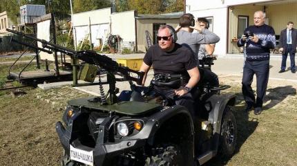 Рогозин: Спецназу понравились новые русские боевые квадроциклы Рогозин: Спецназу понравились новые русские боевые квадроциклы