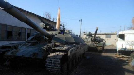 Ополченцы захватили современные украинские танки «Булат»