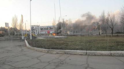 Под обстрел в Донецке попали журналисты НА «Харьков» Под обстрел в Донецке попали журналисты НА «Харьков»