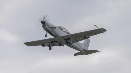 Первый полет DART-450 с украинским двигателем Первый полет DART-450 с украинским двигателем
