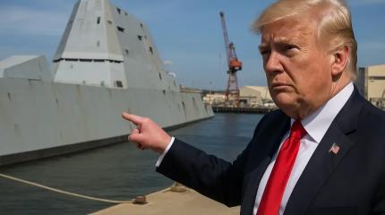 «Стелс? Этот урод эсминец нам не нужен»: Трамп разнёс флот армии США