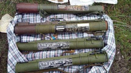 В Мариуполе нашли целый склад оружия В Мариуполе нашли целый склад оружия