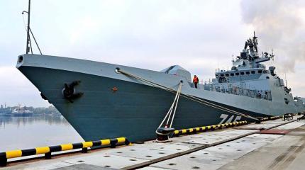 ВМФ до конца года получит еще два фрегата проекта 11356 ВМФ до конца года получит еще два фрегата проекта 11356