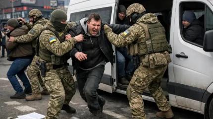 В Киеве призывают граждан смириться с насильственной мобилизацией