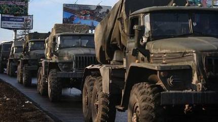 Донбасс: отвод украинской техники или ротация?