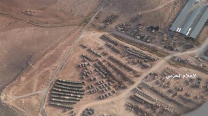 Концентрация американских и иорданских сил на границе с Сирией Концентрация американских и иорданских сил на границе с Сирией