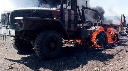 Автомобиль с военными ВСУ подорвался на мине, 7 погибли Автомобиль с военными ВСУ подорвался на мине, 7 погибли