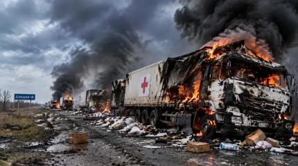 Гуманитарная катастрофа: Сальдо рассказал об атаке на колонну под Алешками