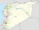 Сирия: карта территорий подконтрольных сторонам конфликта