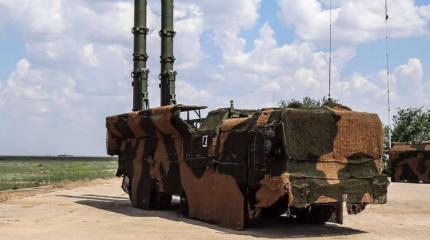 Огневые возможности 103-й ракетной бригады после укомплектования «Искандерами-М» вместо «Точки-У» возрастут вдвое Огневые возможности 103-й ракетной бригады после укомплектования «Искандерами-М» вместо «Точки-У» возрастут вдвое