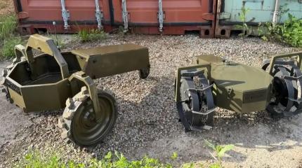 Ад для пехоты: наземный робот-камикадзе «Штурмовик» ворвался на передовую