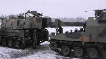 Снабжение боеприпасами на передовой