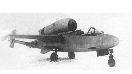 Испытано в СССР. Истребитель He-162 Испытано в СССР. Истребитель He-162