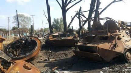 Подкрепление «Айдара» не доехало до блокпоста ВСУ, техника найдена уничтоженной Подкрепление «Айдара» не доехало до блокпоста ВСУ, техника найдена уничтоженной