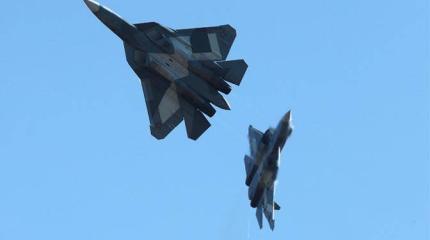 Су-57 будет удирать от F-35, как кошка от собаки