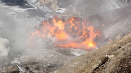 Ночной залп "Буратино" в Сирии