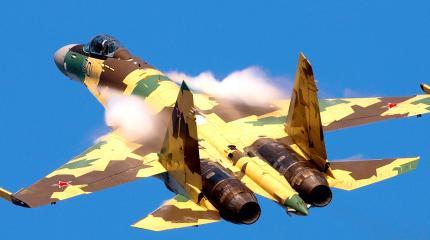 Су-35 в небе над Испанией: российский истребитель переполошил НАТО