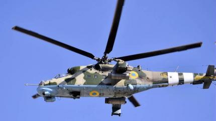 Последний полет украинского Ми-24П «желтый 15» Последний полет украинского Ми-24П «желтый 15»