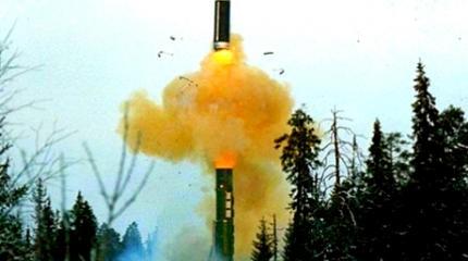 РВСН осуществили испытательный пуск ракеты БЖРК «Баргузин» РВСН осуществили испытательный пуск ракеты БЖРК «Баргузин»
