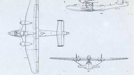 Проект многоцелевой летающей лодки Dornier Do 318. Германия