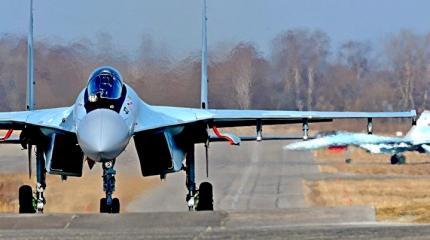 Звено истребителей Су-35 заступит на боевое дежурство в Карелии Звено истребителей Су-35 заступит на боевое дежурство в Карелии