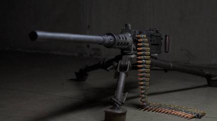 Пулемет M2 Browning из титанового сплава в армии США Пулемет M2 Browning из титанового сплава в армии США