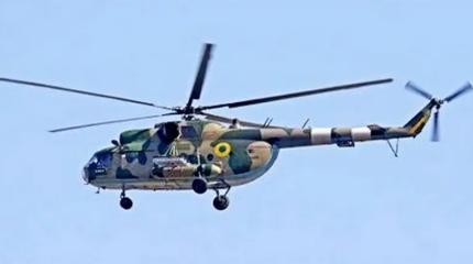 Украинский вертолет Ми-8 с экипажем в 4 человека уничтожен нашей "Геранью"